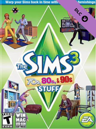The Sims 3 70s, 80s, & 90s Stuff (PC) - Origin Klíč – Origin klíč