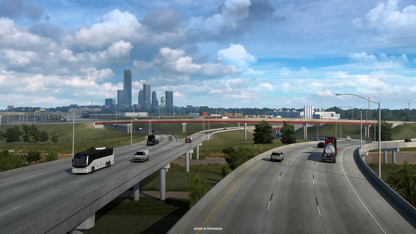 American Truck Simulator - Oklahoma (PC) - Steam Kľúč