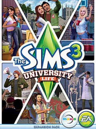 The Sims 3 University Life Origin Kľúč