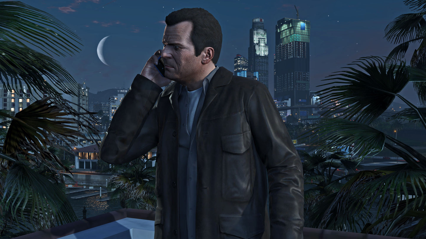 Grand Theft Auto V: Premium Online Edition & Megalodon Shark Card Bundle (PC) - Rockstar Kľúč