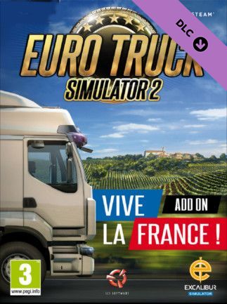 Euro Truck Simulator 2 - Vive la France! Steam Kľúč