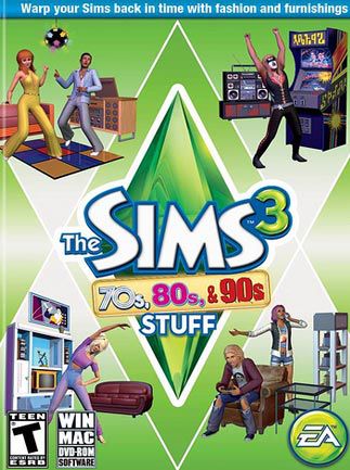 The Sims 3 70s, 80s, & 90s Stuff Origin Kľúč