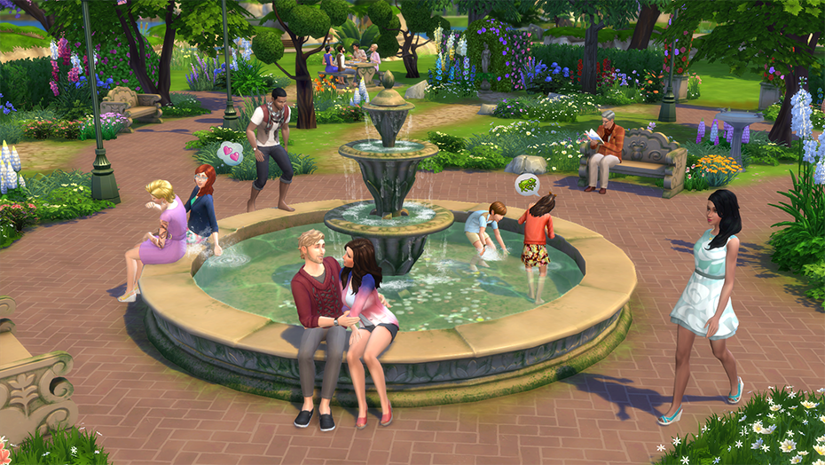 The Sims 4: Romantic Garden Stuff Kľúč Origin