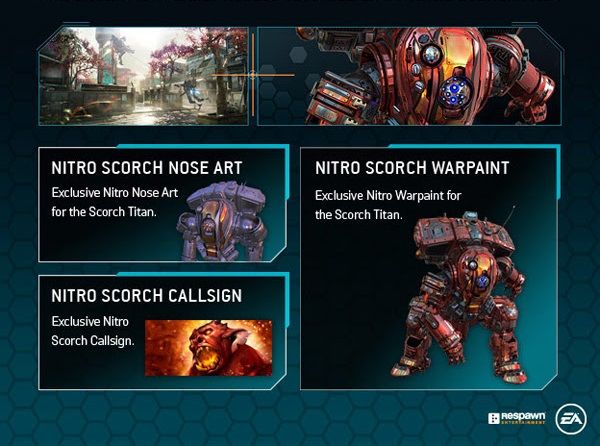 Titanfall 2 - Nitro Scorch Pack Kľúč Origin
