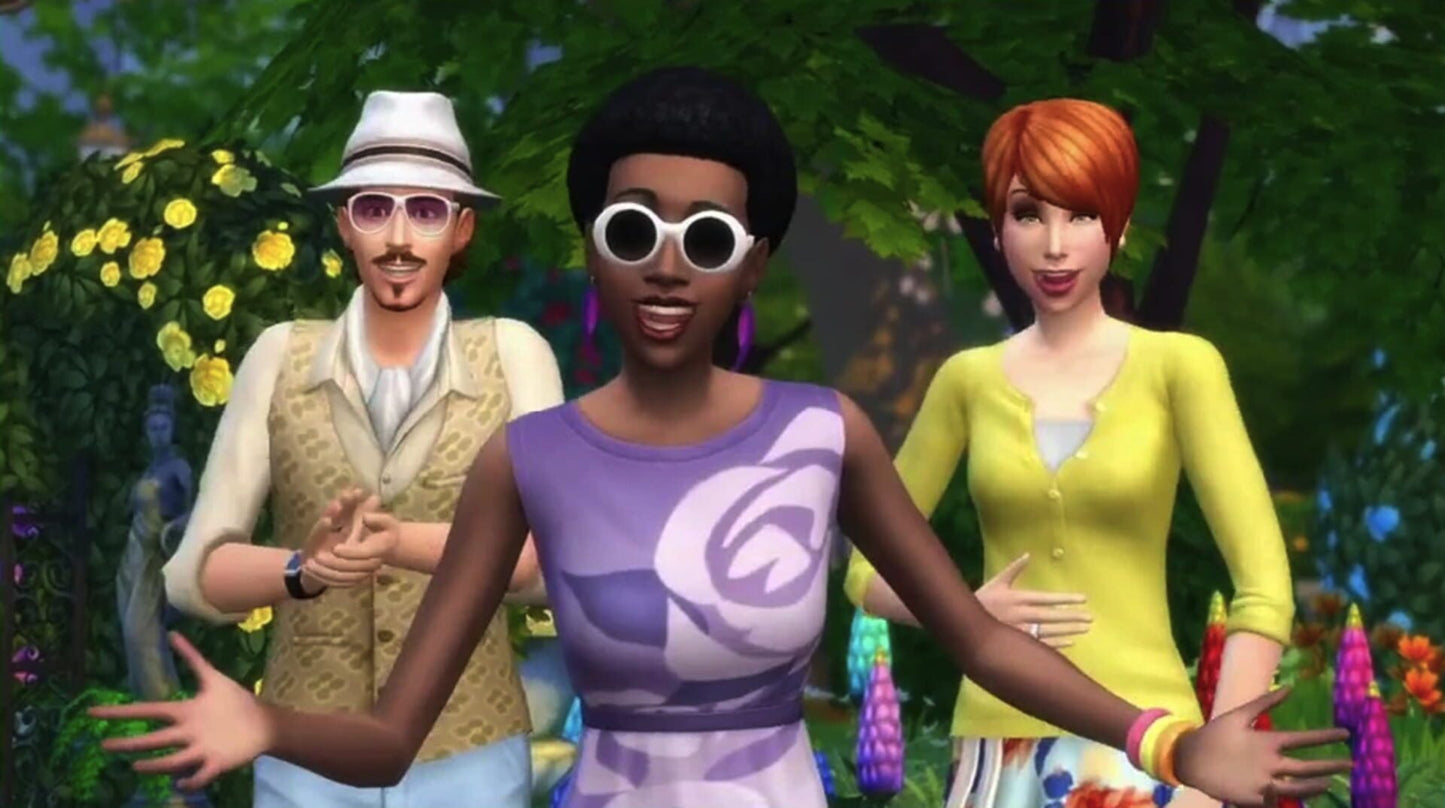 The Sims 4: Romantic Garden Stuff Klíč Origin – herní záběr (1)