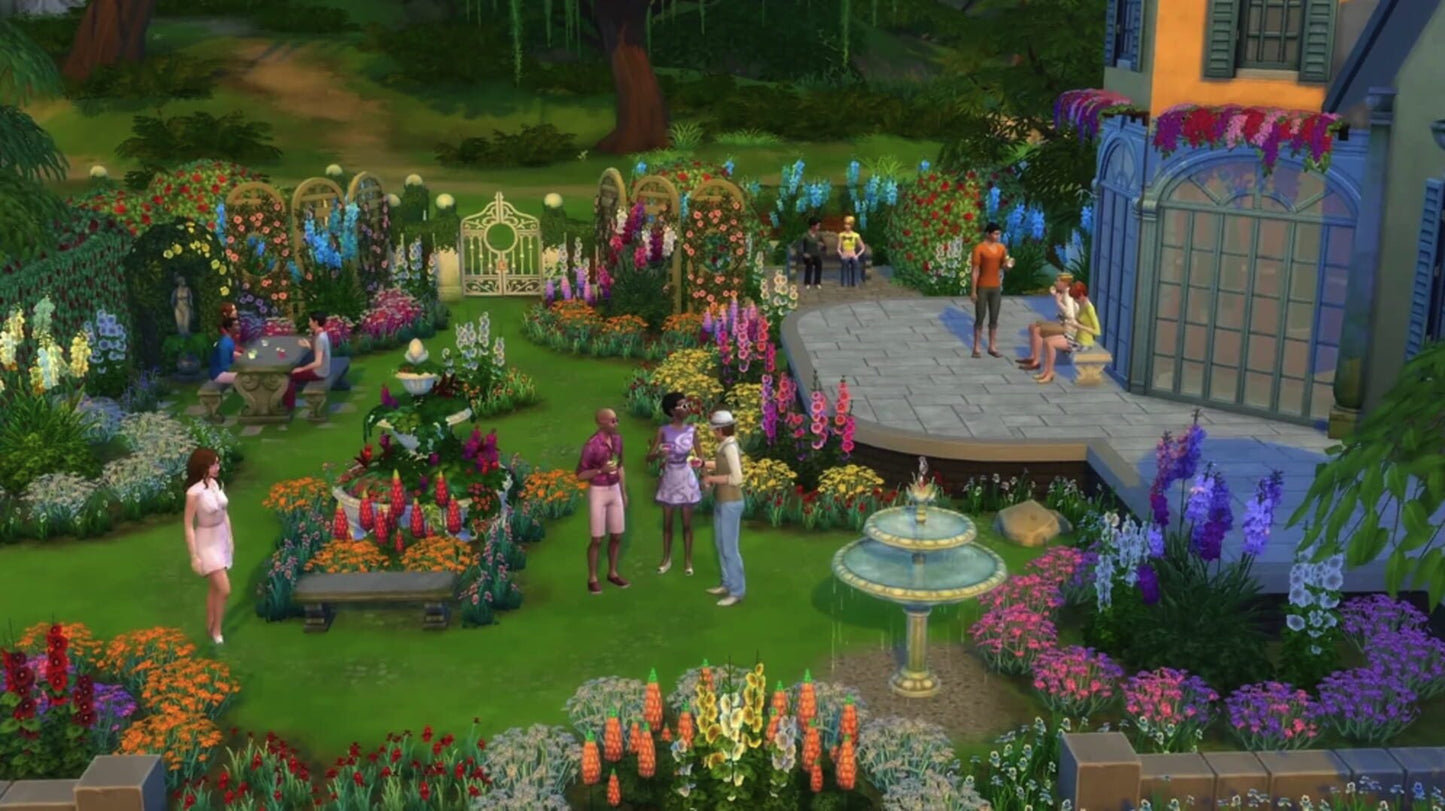 The Sims 4: Romantic Garden Stuff Klíč Origin – herní záběr (6)