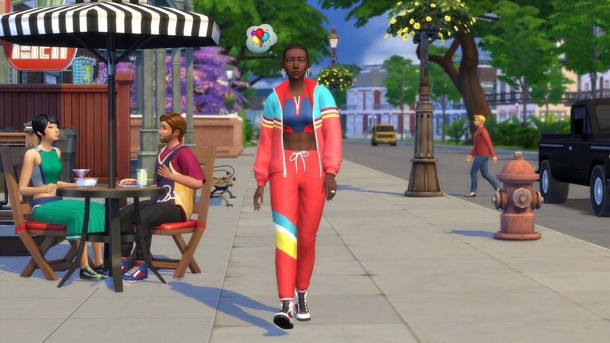 The Sims 4 Throwback Fit Kit (PC) - Origin Klíč – herní záběr (2)