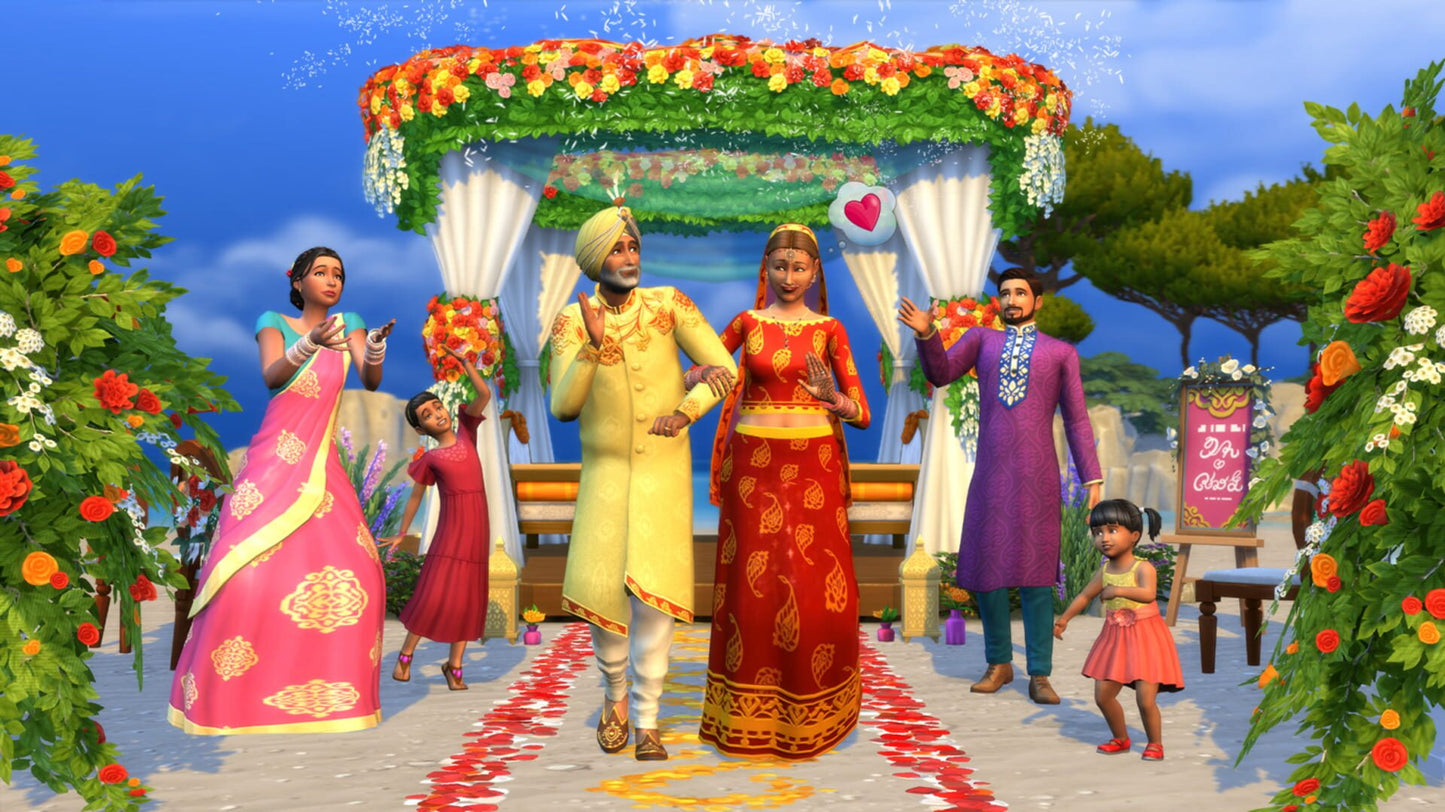 IGDB screenshot: The Sims 4: My Wedding Stories (1)