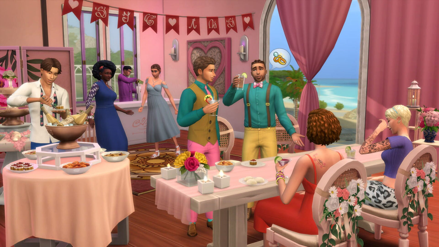 IGDB screenshot: The Sims 4: My Wedding Stories (3)