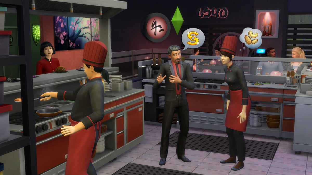 The Sims 4: Dine Out Origin Klíč – herní záběr (4)