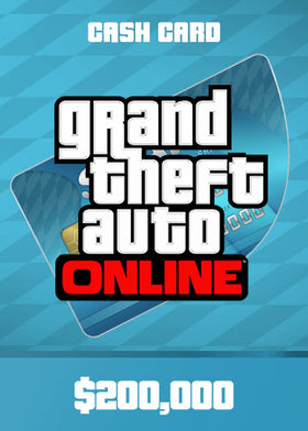 Grand Theft Auto Online: Tiger Shark Cash Card 200 000 PC Rockstar Kľúč