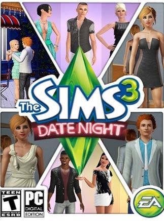 The Sims 3 Date Night Origin Kľúč