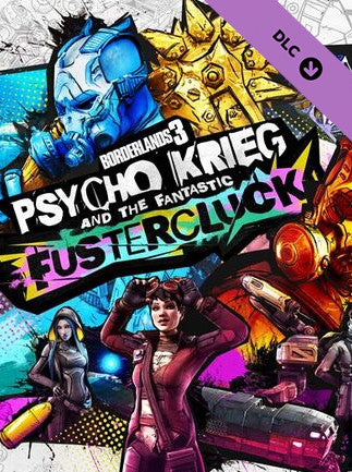Borderlands 3: Psycho Krieg a Fantastic Fustercluck (PC) - Epic Games Kľúč