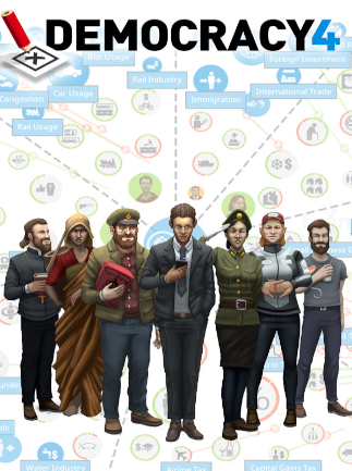 Democracy 4 | Absolute Power Bundle (PC) - Steam Kľúč