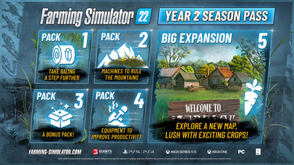 Farming Simulator 22 - Year 2 Season Pass (PC) - Steam Kľúč