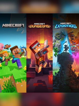 Minecraft Triple Bundle (Xbox One) - Xbox Live Klíč – Xbox Live klíč