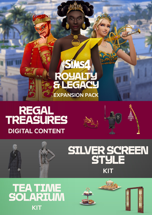 The Sims 4 Royalty & Legacy Grand Bundle (PC) - EA App Klíč