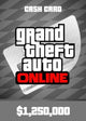 Grand Theft Auto Online: Great White Shark Cash Card 1 250 000 PC Rockstar Kľúč