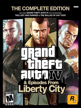 Grand Theft Auto IV Complete Edition Rockstar Kľúč