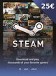 Steam Gift Card 25 EUR - Steam Kľúč