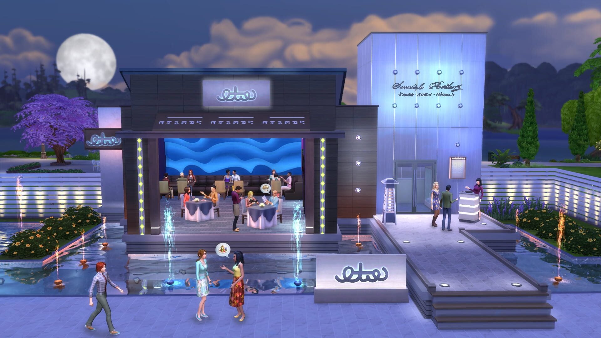 IGDB screenshot: The Sims 4: Dine Out (2)