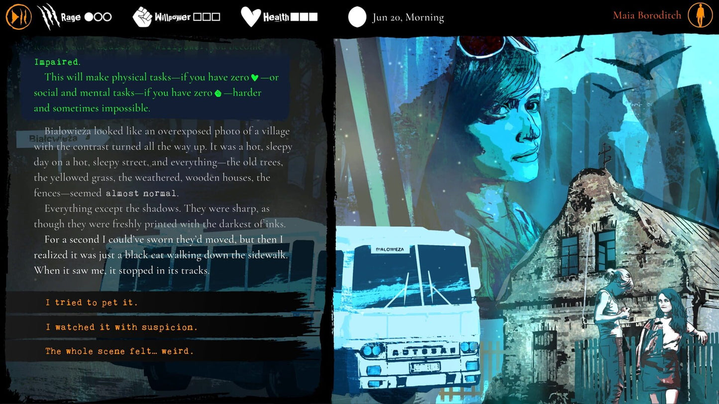 IGDB screenshot: Werewolf: The Apocalypse - Heart of the Forest (2)