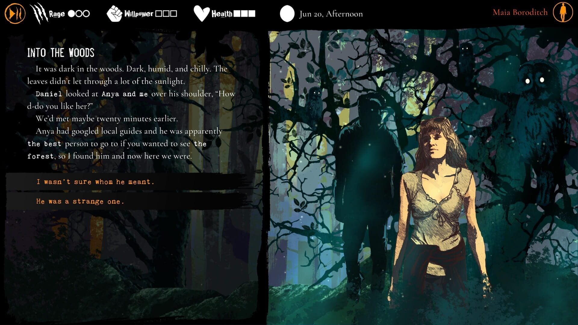 IGDB screenshot: Werewolf: The Apocalypse - Heart of the Forest (6)