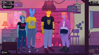 Dead Pets: A Punk Rock Slice of Life Sim - Steam Klíč - ROW – herní záběr (1)