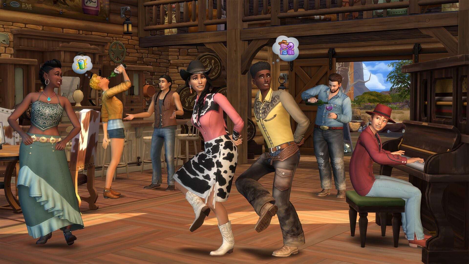 IGDB screenshot: The Sims 4: Horse Ranch (3)