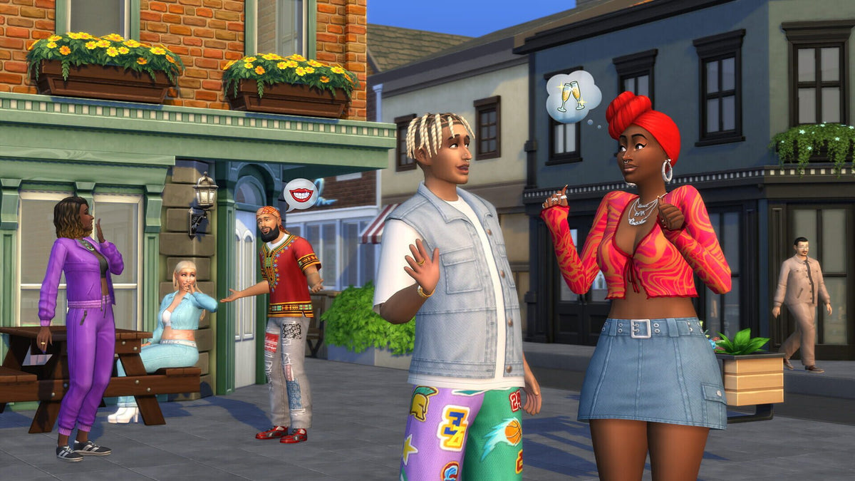 The Sims 4 Urban Homage Kit (PC) - Electronic arts Klíč – herní záběr (1)
