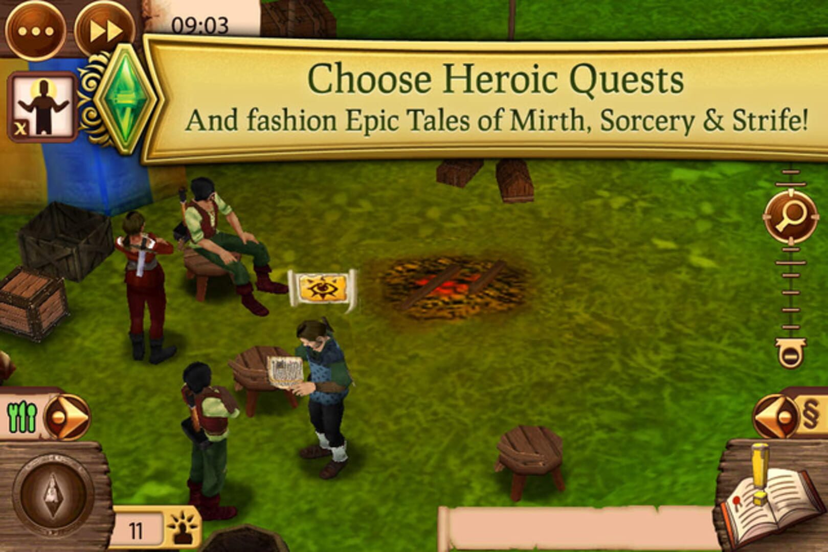 IGDB screenshot: The Sims Medieval (2)