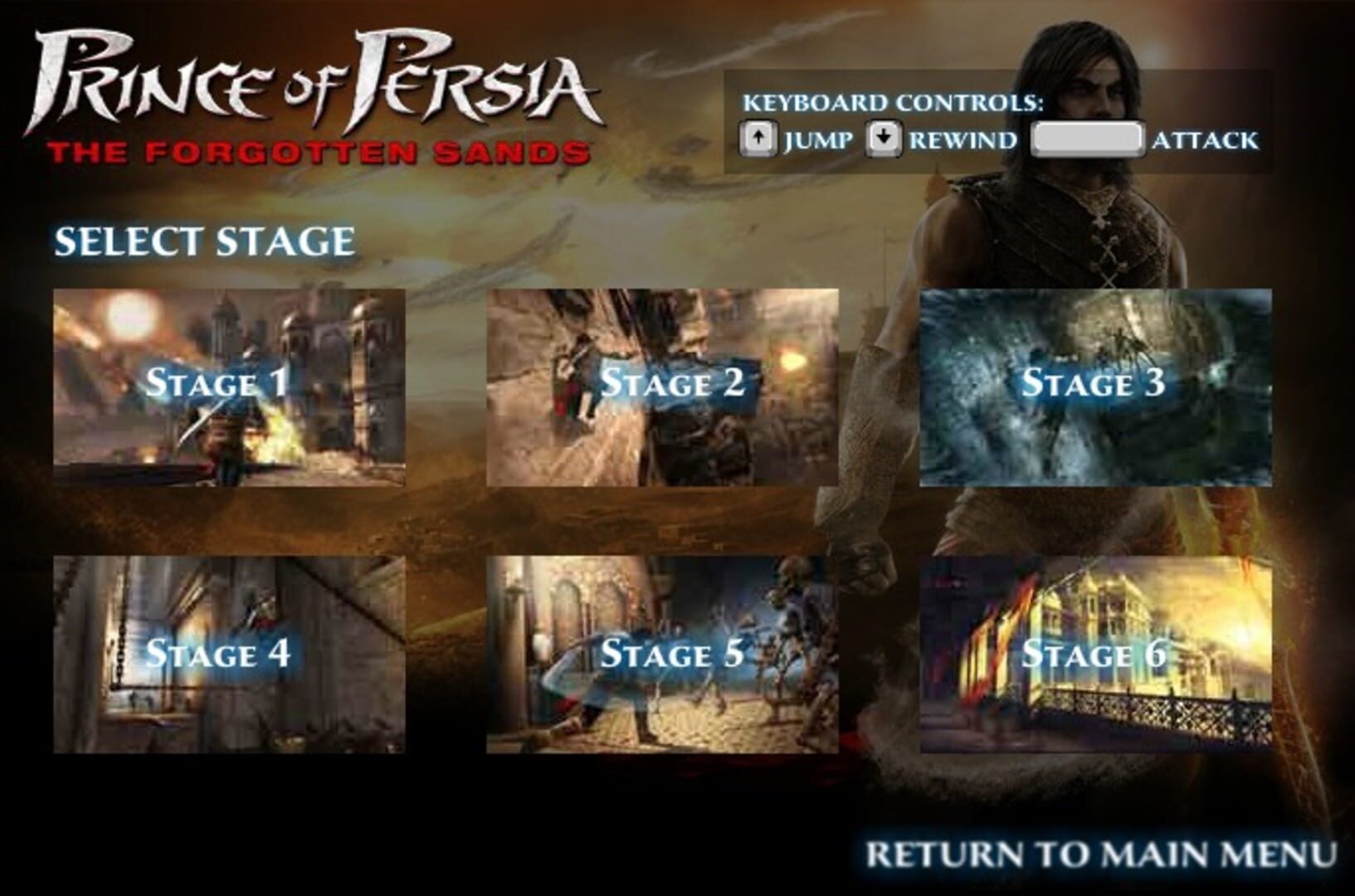 IGDB screenshot: Prince of Persia: The Forgotten Sands (1)
