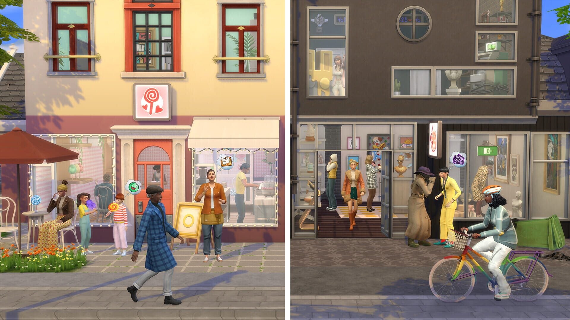IGDB screenshot: The Sims 4: Businesses & Hobbies (1)